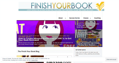 Desktop Screenshot of finishyourbooknow.com
